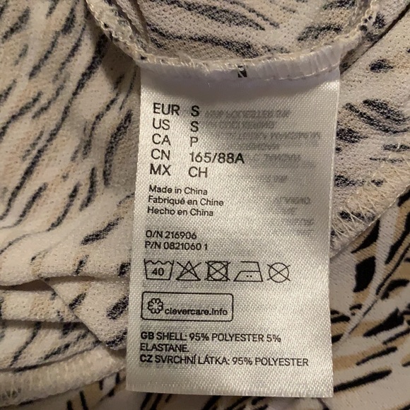 H&M Animal print top - Picture 5 of 6
